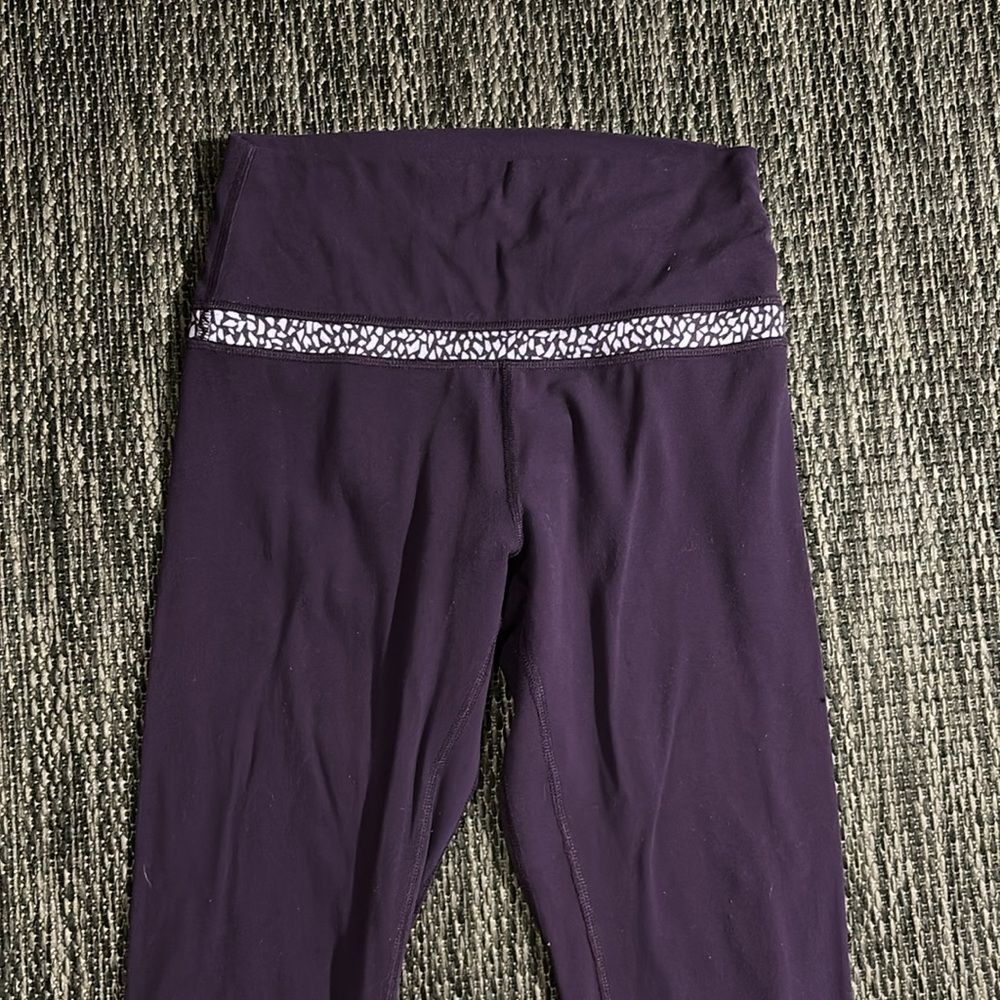 Lululemon Legging Align Pant Nulu Miss Mosaic Lilac Deep Zinfandel Size 6 - Picture 2 of 7